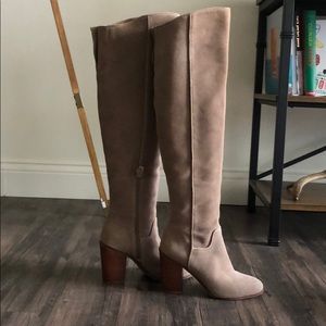 Franco Sarto sand over the knee boots-7